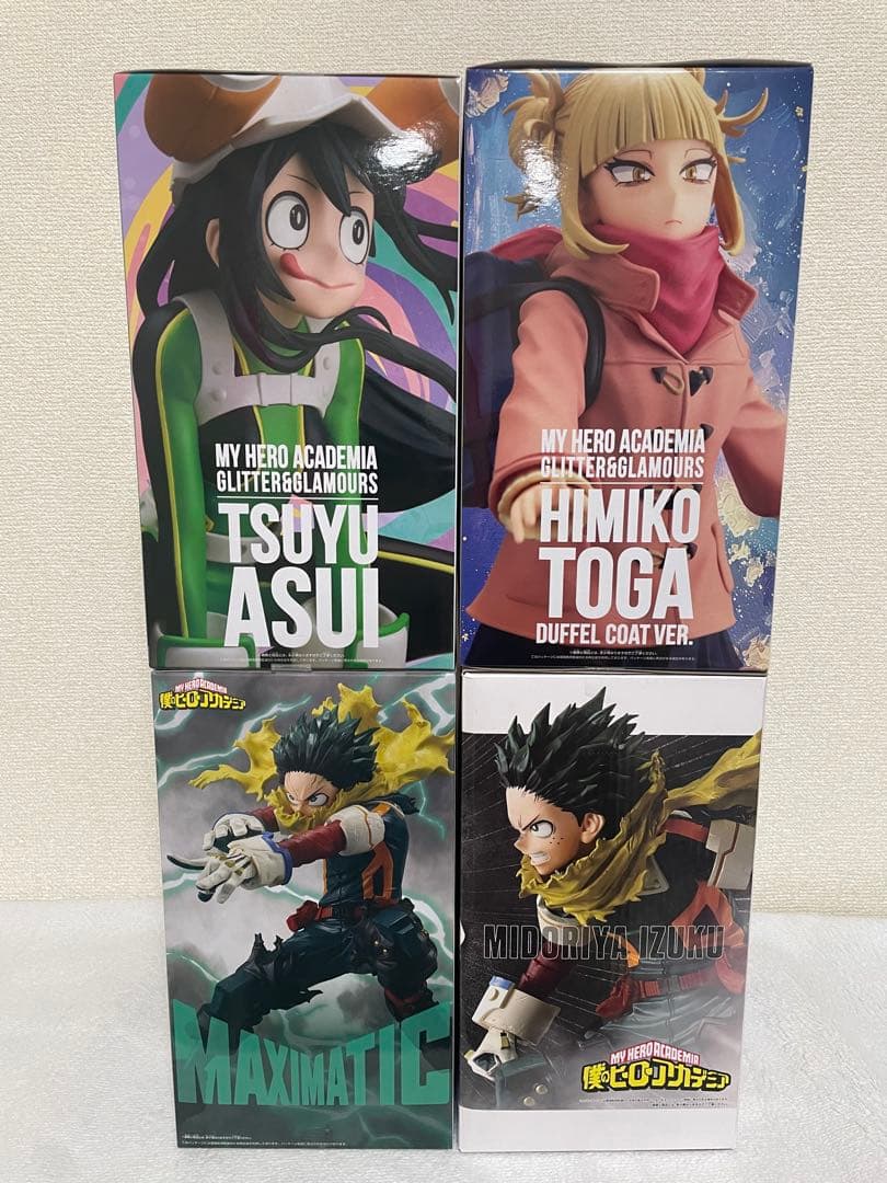 ヒロカア　フィギュア　４点セット