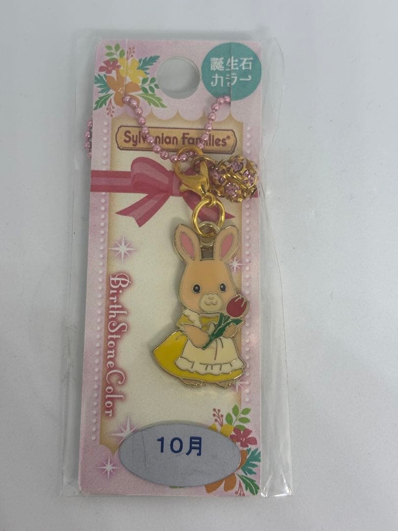 シルバニアファミリー　シルバニアガーデン　10月 バースデーキーホルダー　未開封
