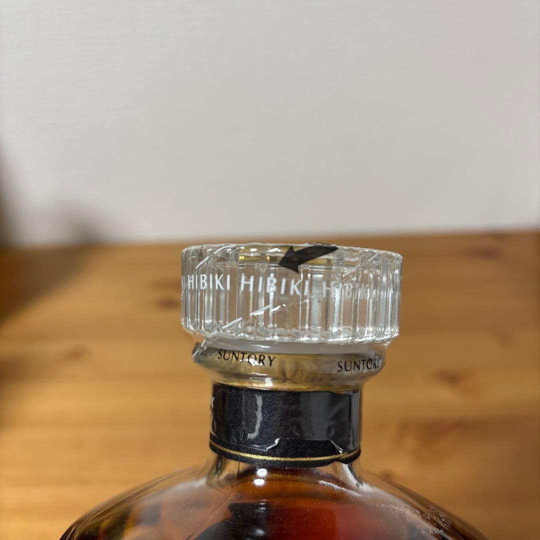 サントリーウイスキー　響21年　金キャップ　旧ボトル　未開封❷