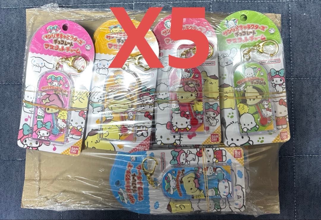 サンリオキャラクターズ チョコレート マスコットチャーム 全種 キーホルダー