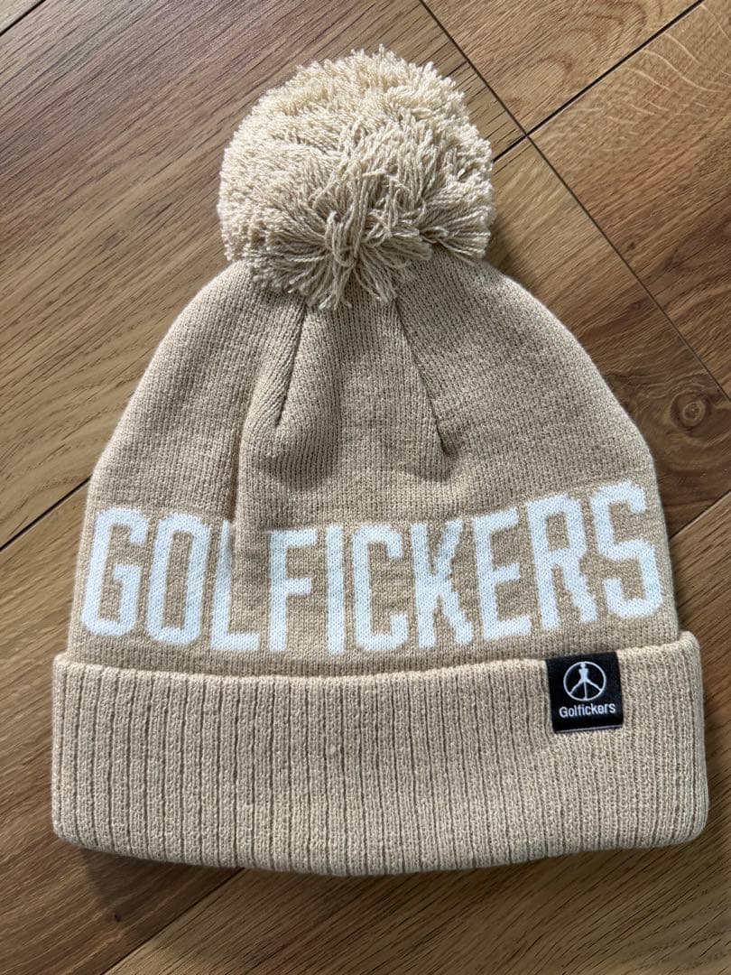 ゴルフィッカーズ　ニットキャップ　ニット帽　golfickers