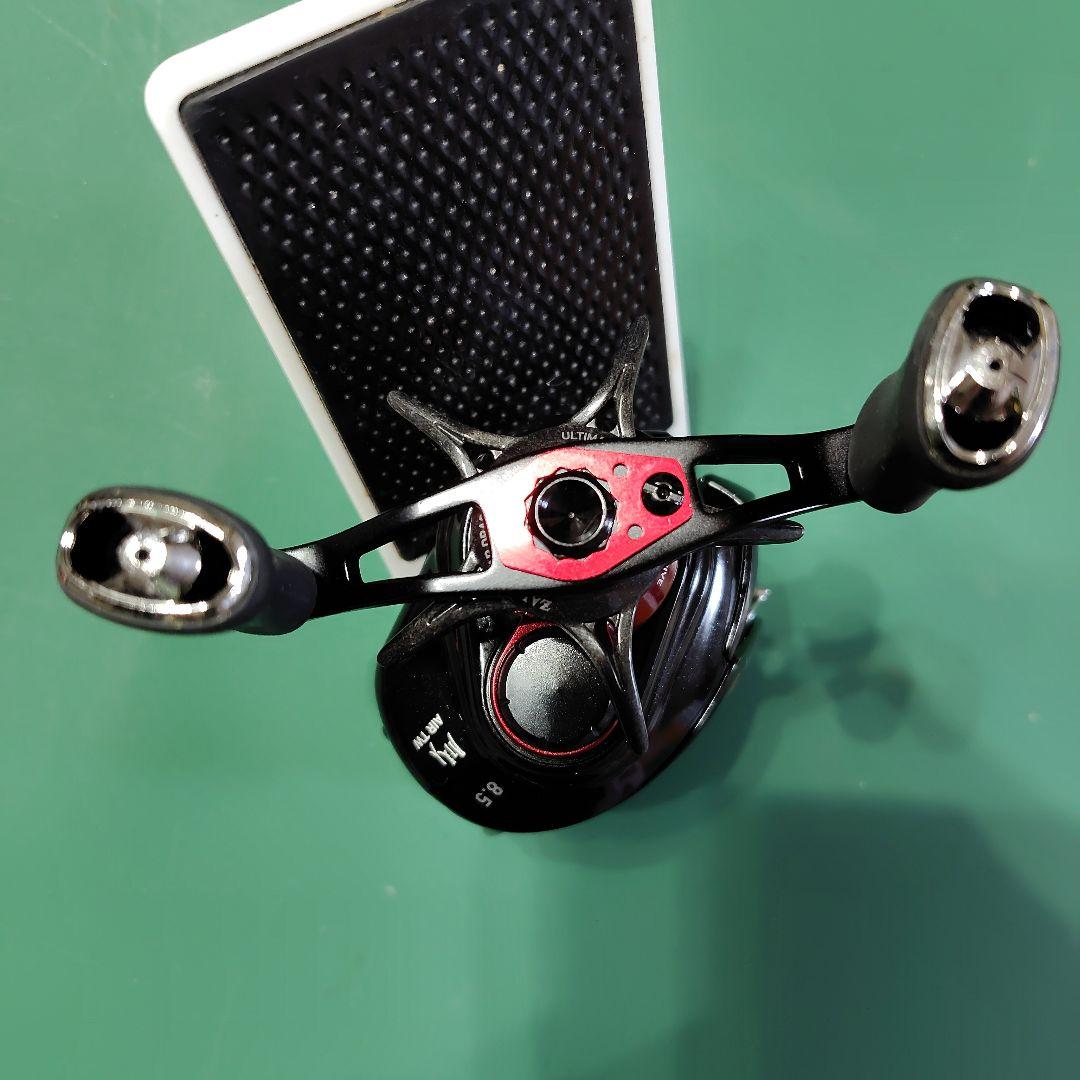 Daiwa 月下美人　AIR TW 8.5L ベイトリール 黒/赤　左巻き