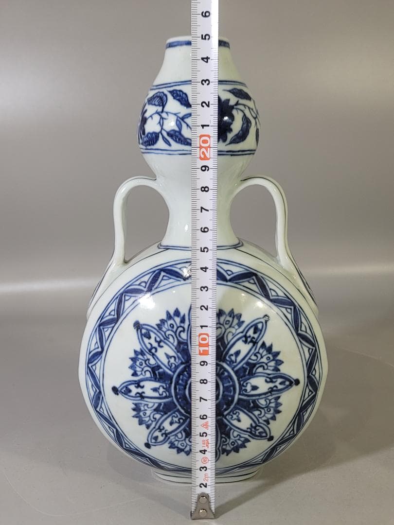 中国 染付 瓶 DT734