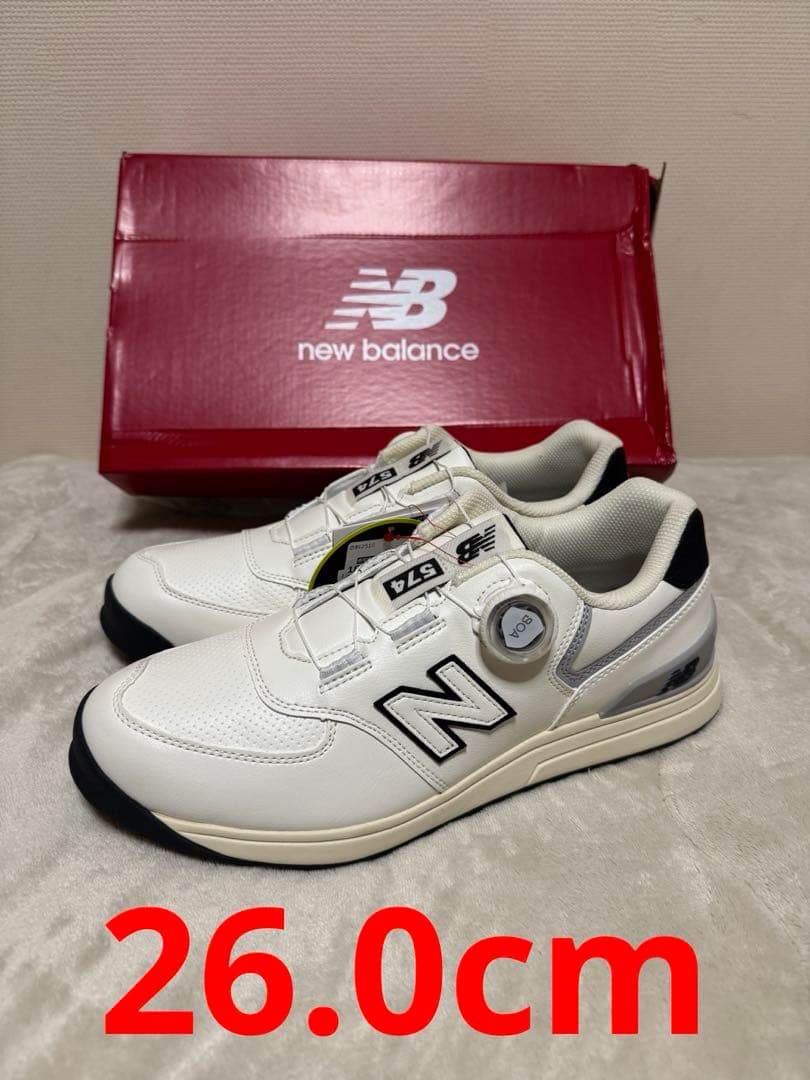 ニューバランス 26cm ゴルフシューズ UGBS574H