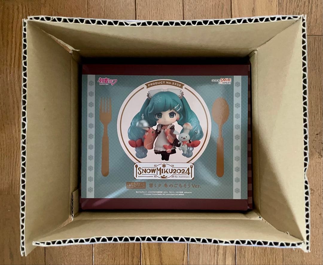 ねんどろいど  MIKU 2024 雪ミク 冬のごちそう 初音ミク