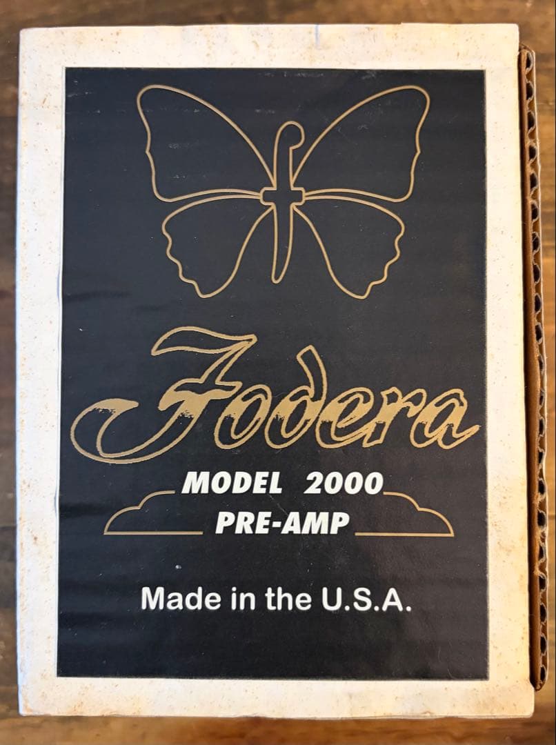 【美品レア】Fodera MODEL 2000 プリアンプ