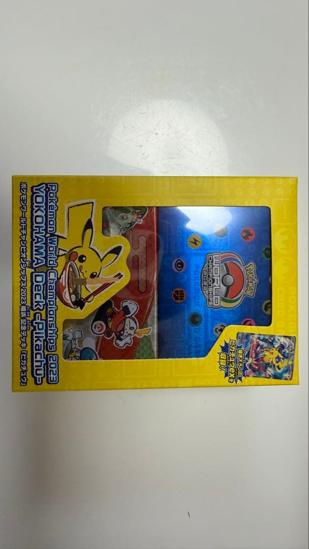 ポケモンカード WCS2023 横浜記念デッキ ピカチュウ