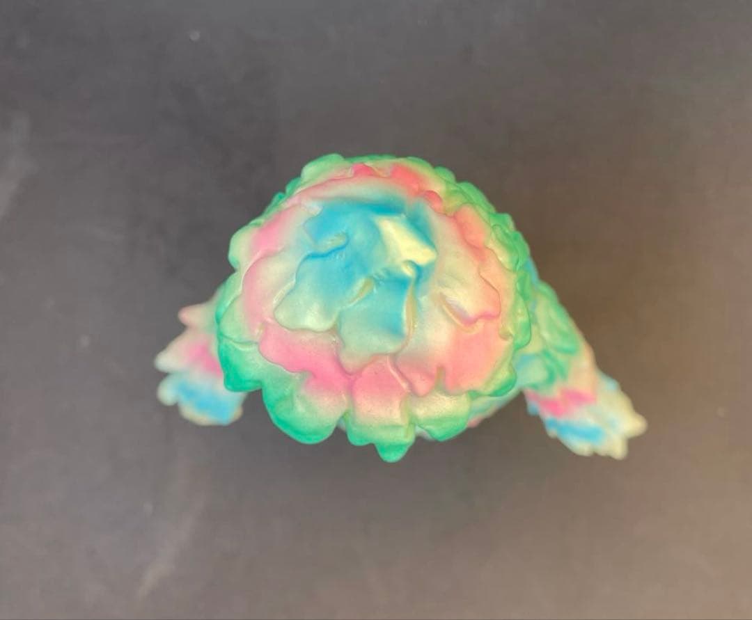 ブルマァク　ザザーン　怪獣　ソフビ　蓄光版　復刻