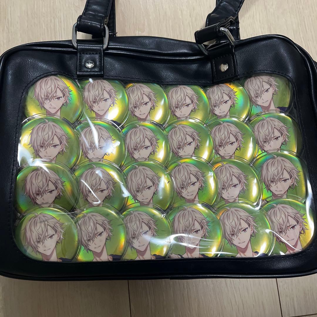 久楽間潮　缶バッジ　痛バ　18trip エイトリ