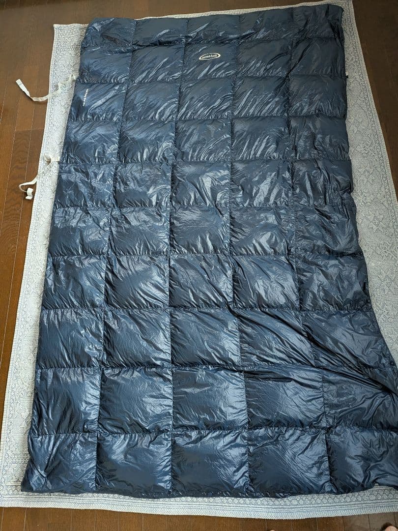【美品】2023年製 モンベル EX800 ダウン スリーピングラップ ロング