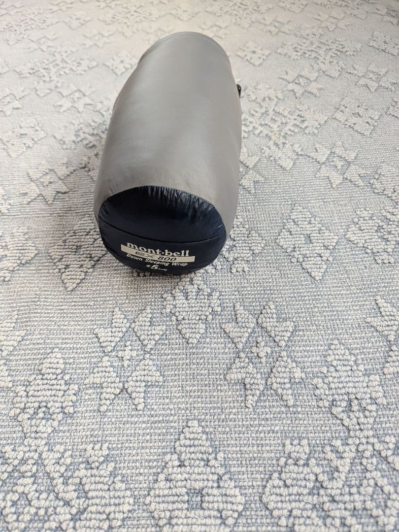 【美品】2023年製 モンベル EX800 ダウン スリーピングラップ ロング