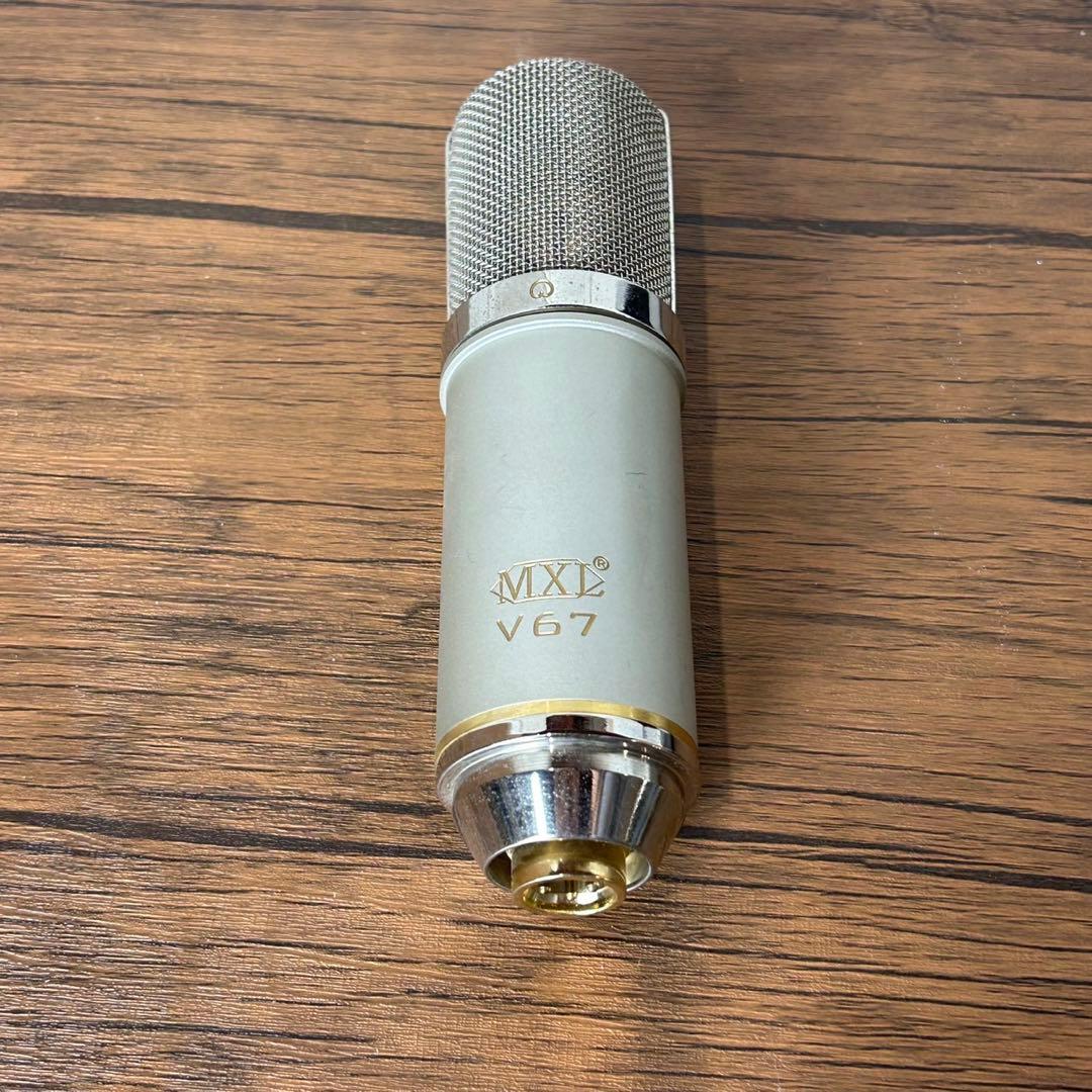 MXL　V67G-HE　コンデンサーマイク　ハードケース付き