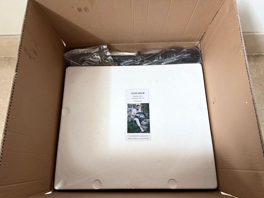 ハンドパン スチールドラム 9音 22インチ ハンドパンドラム 専用ソフトケース