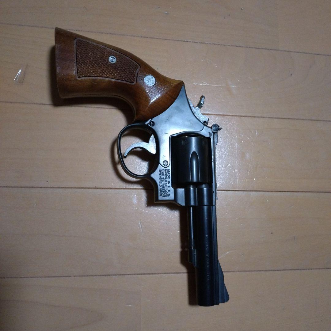 ハートフォード　モデルガンM15　ジャンク品 リボルバー 木製グリップ付き