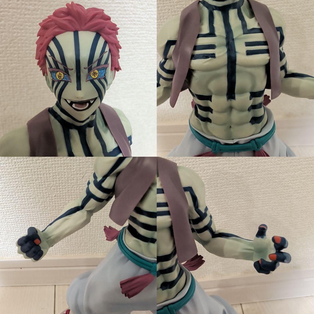 冨岡義勇 猗窩座 鬼滅の刃 一番くじ フィギュア B賞 C賞 上弦の参