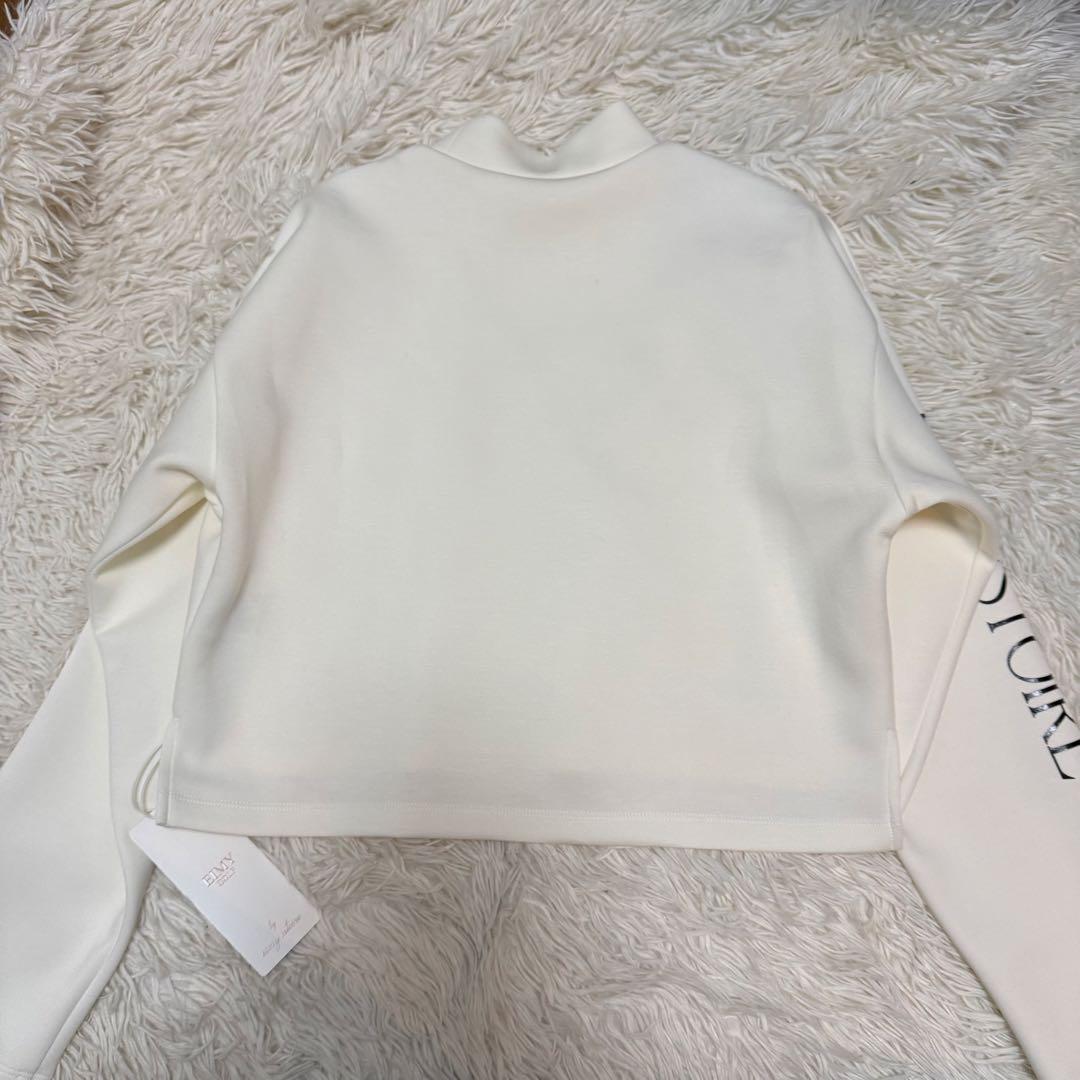 新品未使用　エイミーゴルフ　ロゴカットセットアップ　白