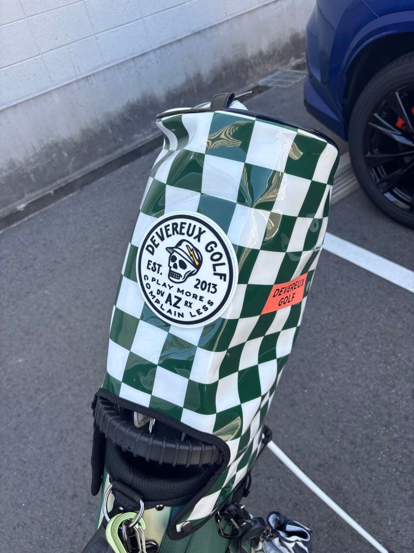DEVEREUX GOLF キャディバッグ グリーンカモ