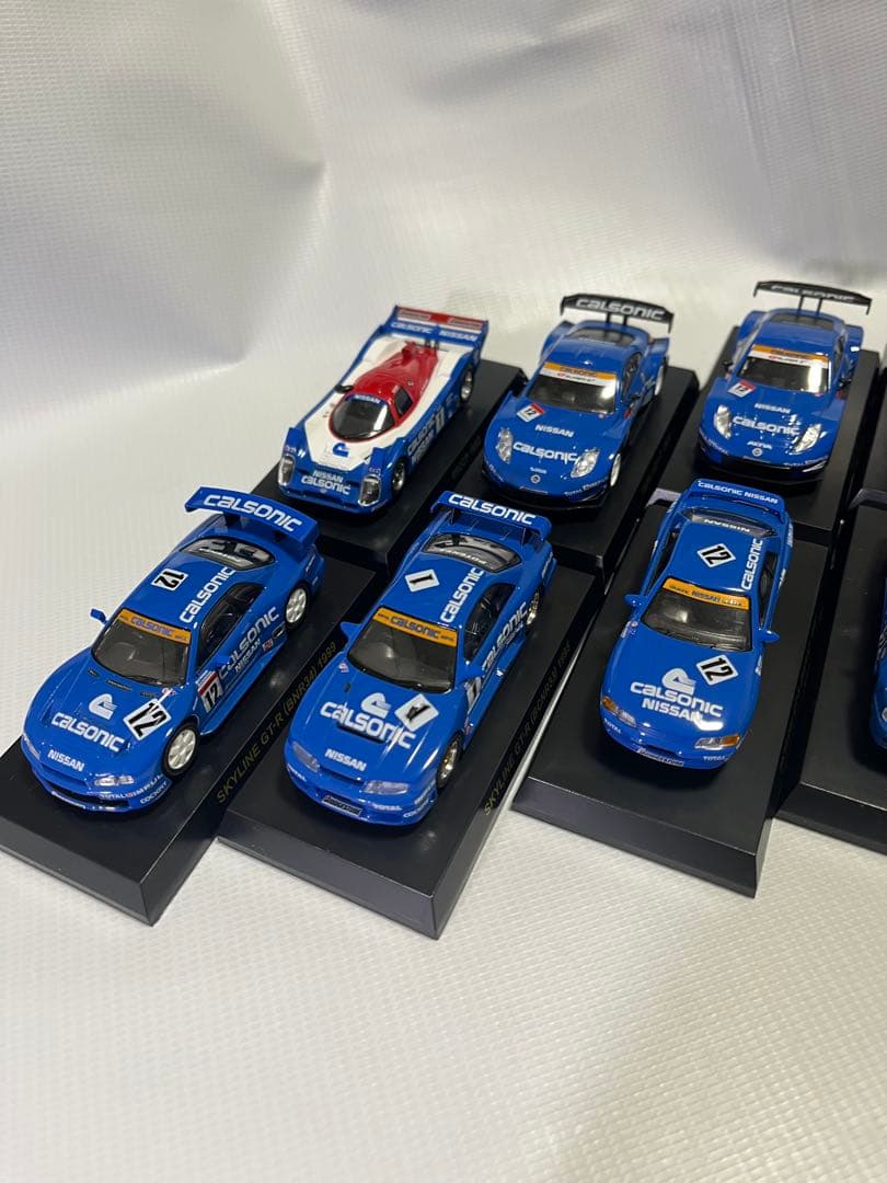 京商　サークルKサンクス　Calsonic ミニカーシリーズ　全10台　1/64