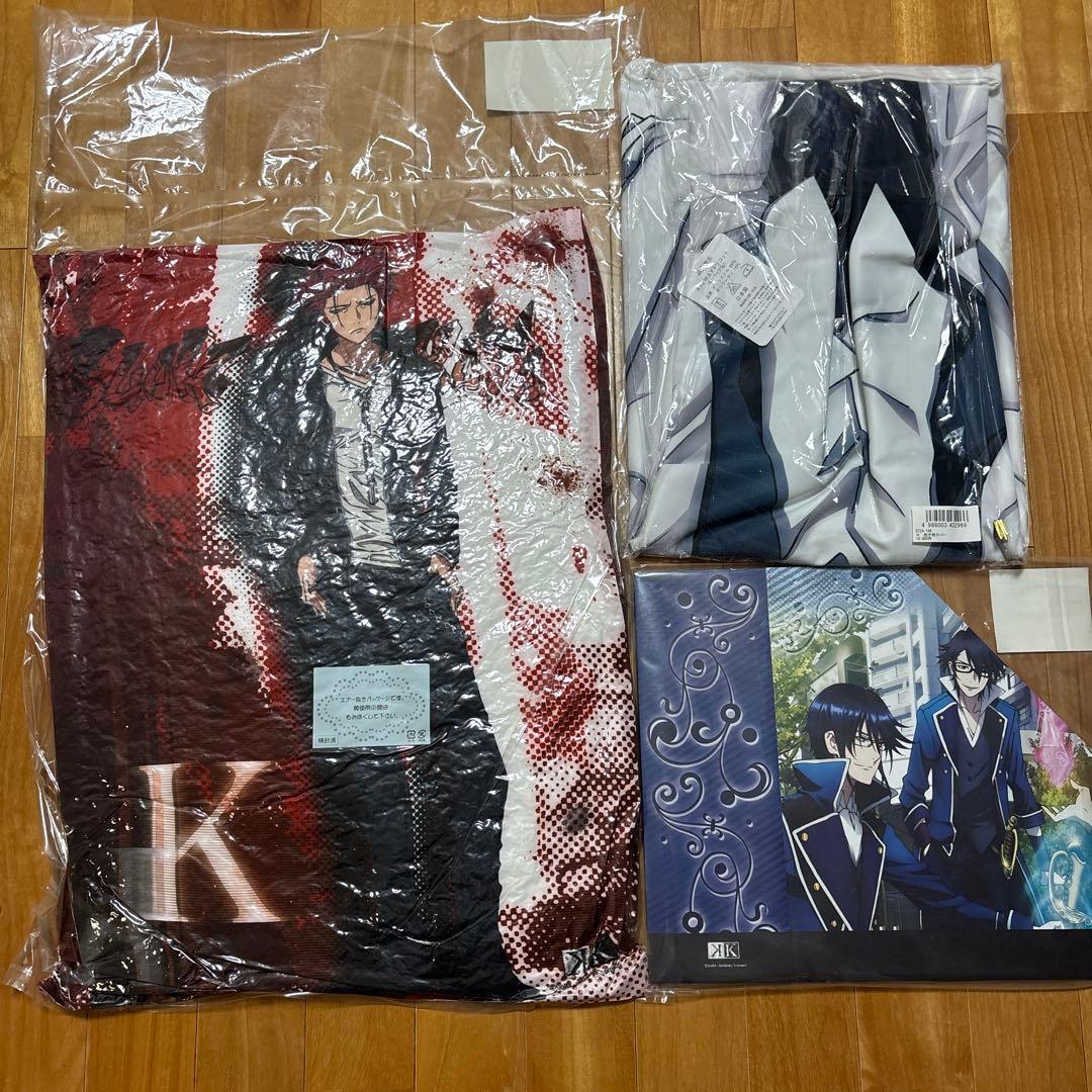 【大幅値下げ】アニメK アニくじ A賞 ビッグクッション 周防尊　他