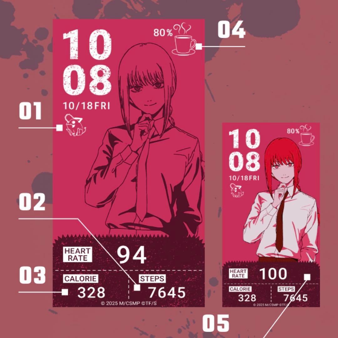 GARRACK ギャラック チェンソーマン スマートウォッチ マキマ 正規品