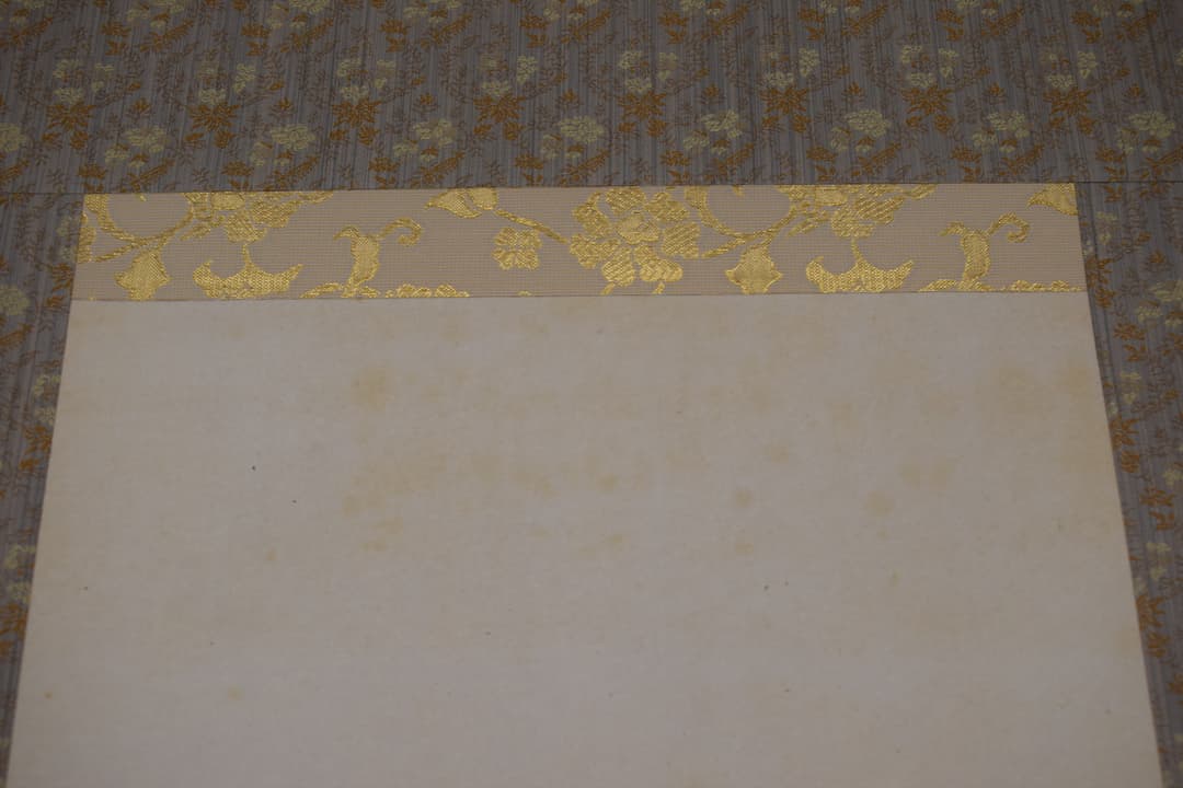 【真作】木村武山/牡丹図/花之図/掛軸☆宝船☆Y-348　JM