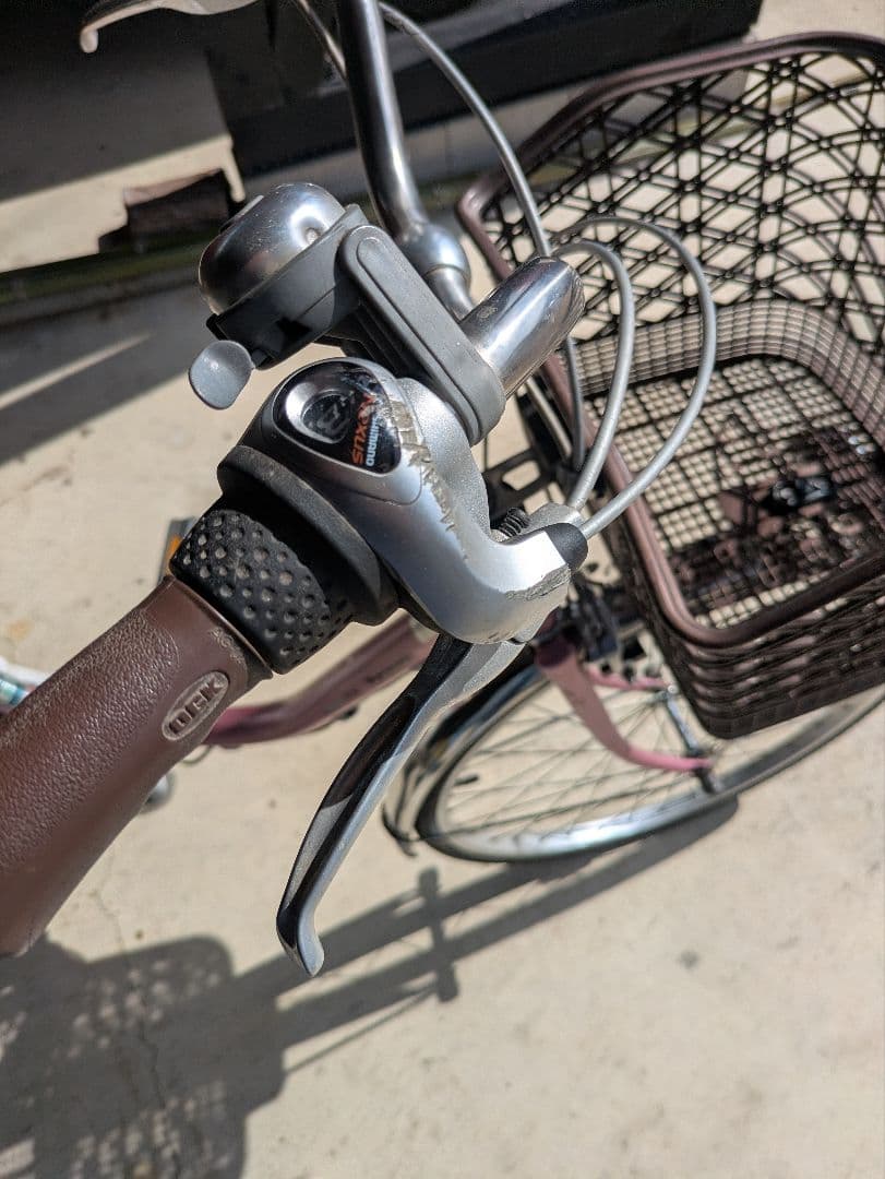 パナソニック電動アシスト自転車。 バッテリー５Ah 室内保管