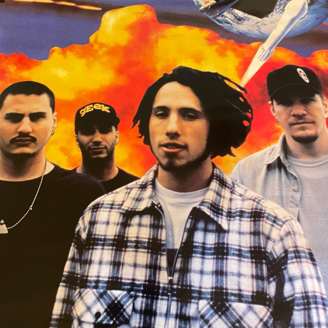 90s デッドストックrage against the machineポスター