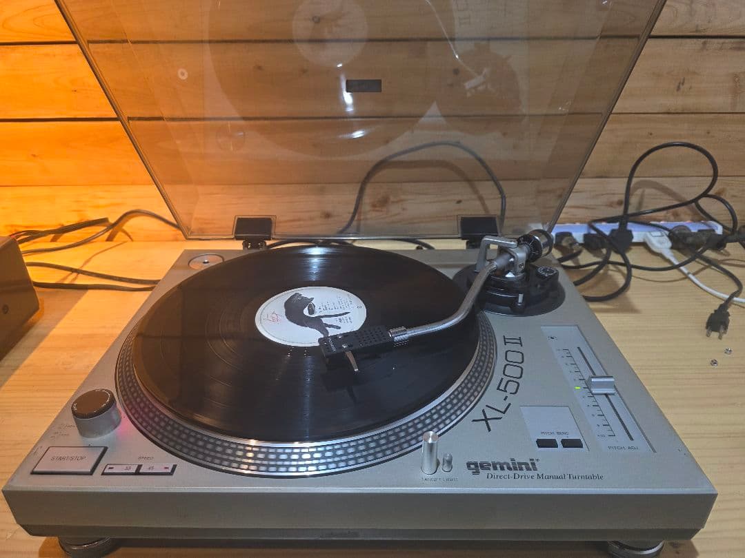 gemini XL-500 II ターンテーブル　レコードプレーヤー