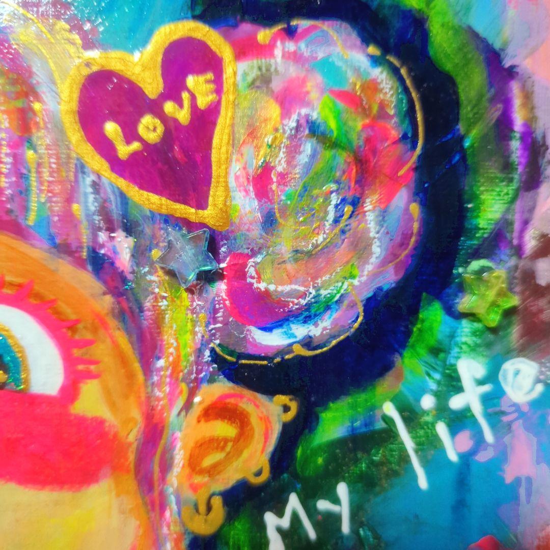 【F3号/インパクトアート】ごちゃごちゃうるせぇ！《現代アート,イラスト