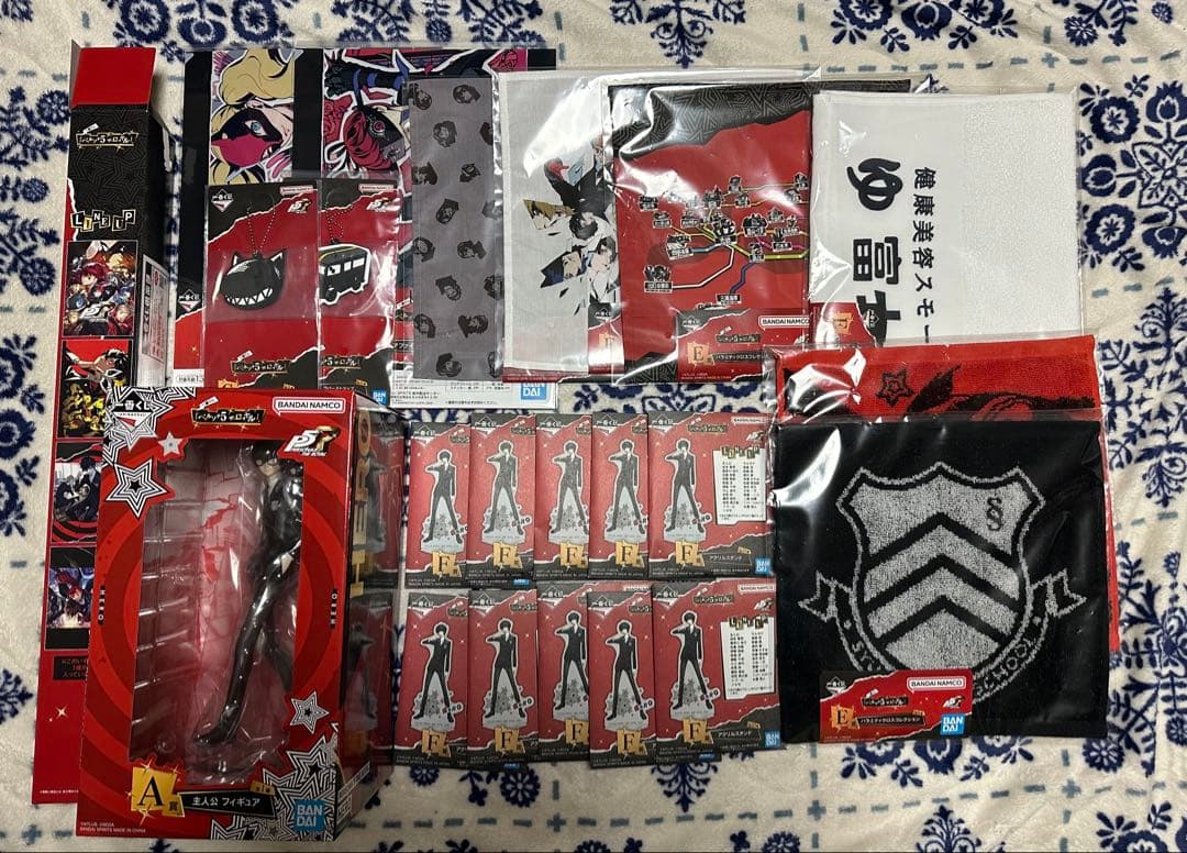 一番くじ ペルソナ5 A賞 主人公 B賞 明智吾郎 フィギュア ほか