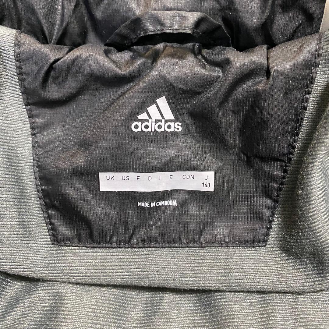 【美品】adidas ダウンコート ベンチコート ブラック ec9209