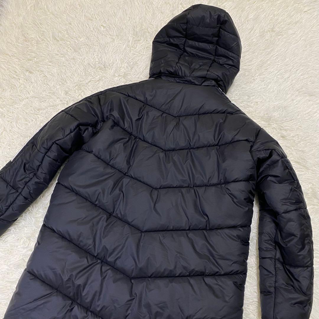 【美品】adidas ダウンコート ベンチコート ブラック ec9209