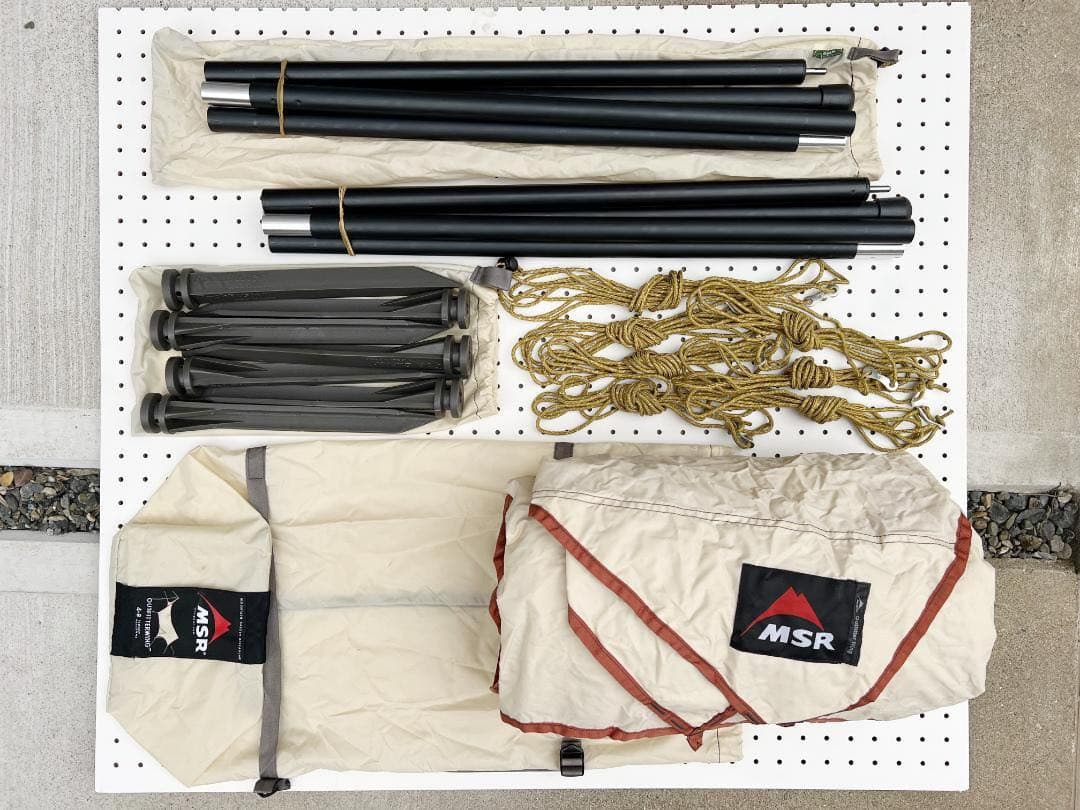 【希少】MSR アウトフィッター ウイング タープ