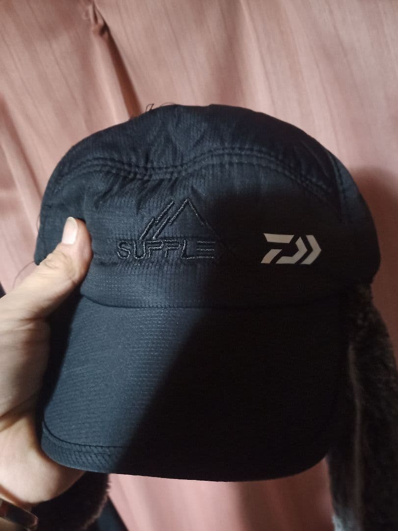 【売り切れ】DAIWAダイワ　釣り帽子 フェイスマスク欠品 ベルベット【倉庫D】