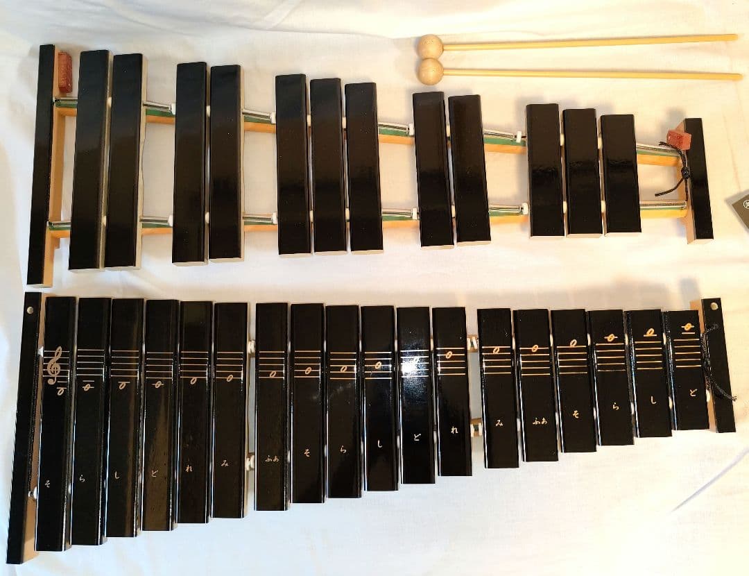 【新品同様】YAMAHA 卓上木琴 No.185 楽器 ヤマハ 木琴 30音