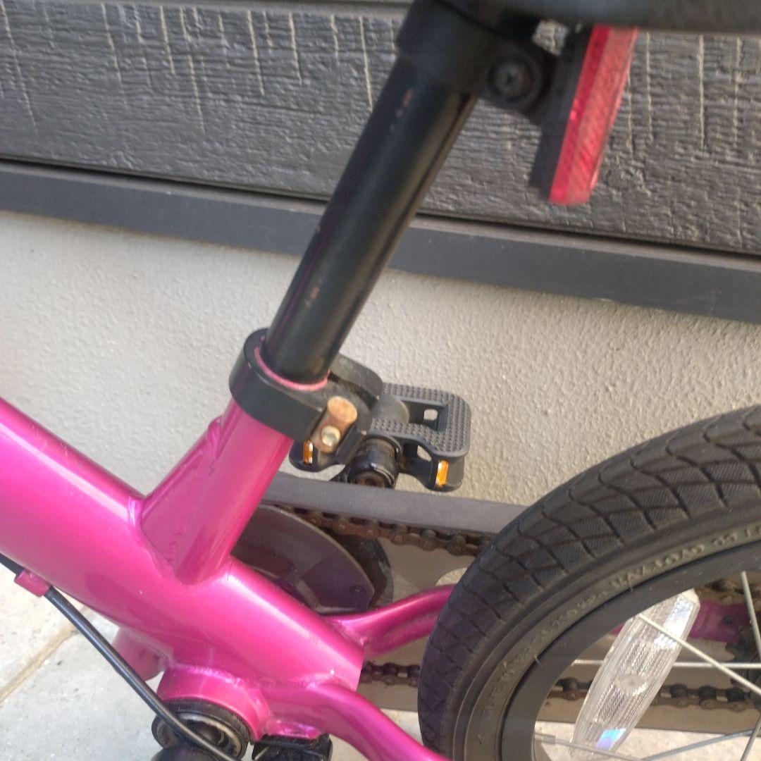 【大人気カラー】STRIDER 14x 子供用自転車　フューシャピンク