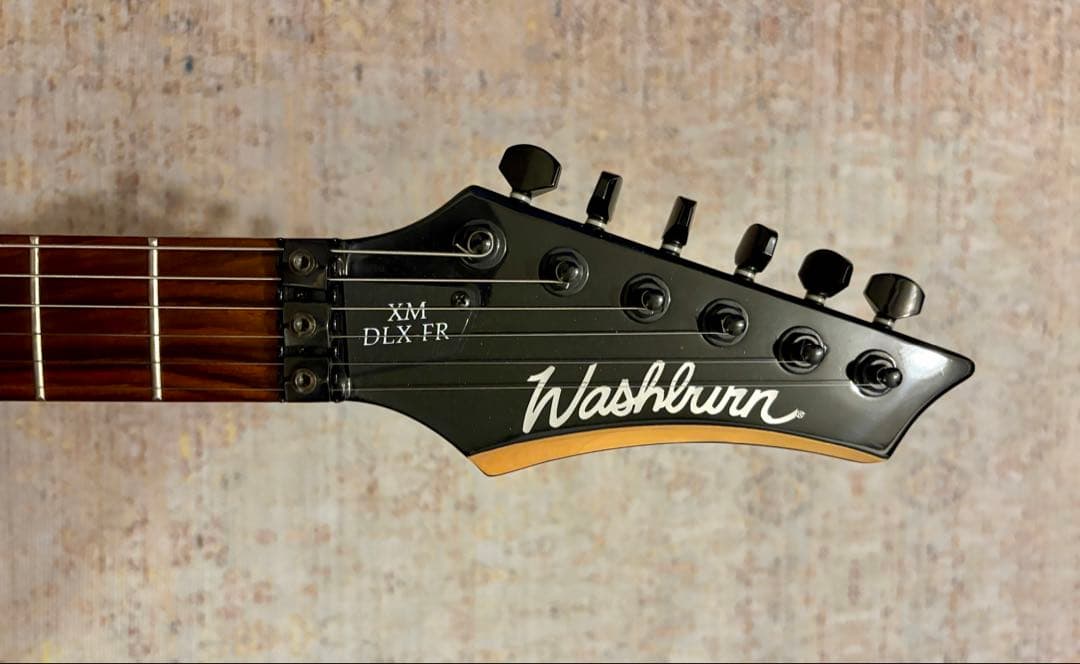 Wash Burnサンバースト エレキギター ハムバッカー フロイドローズ