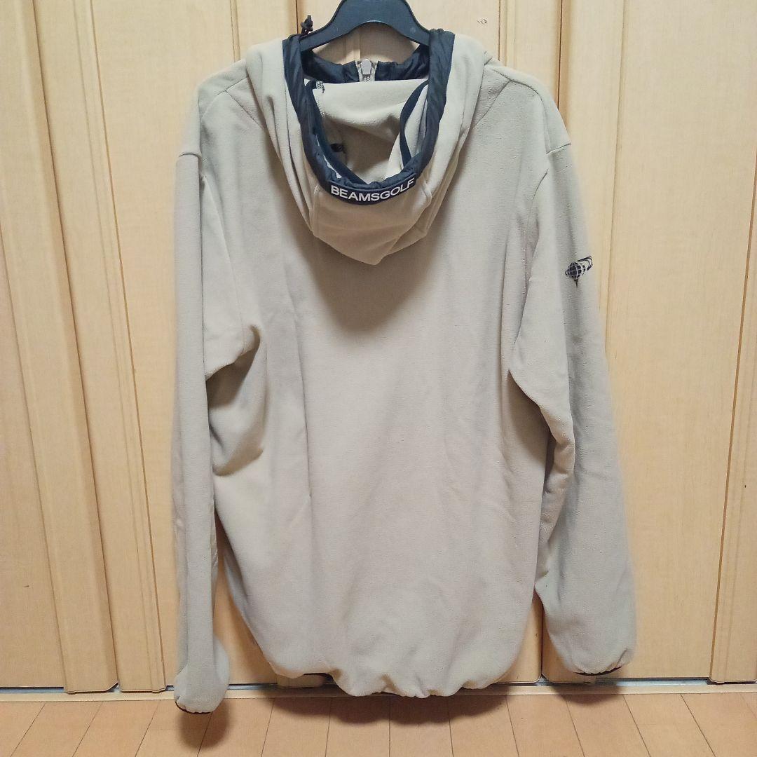 なかもち　beams　golf　フリースパーカー