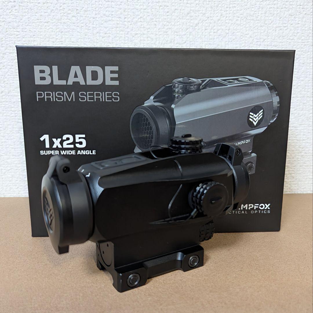 プリズムサイト1倍 SWAMPFOX BLADE 1x25 プリズムスコープ