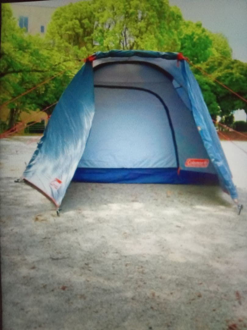 Coleman　タフワイドドームⅣ　限定カラー　マットセット＋キャノピー付きです