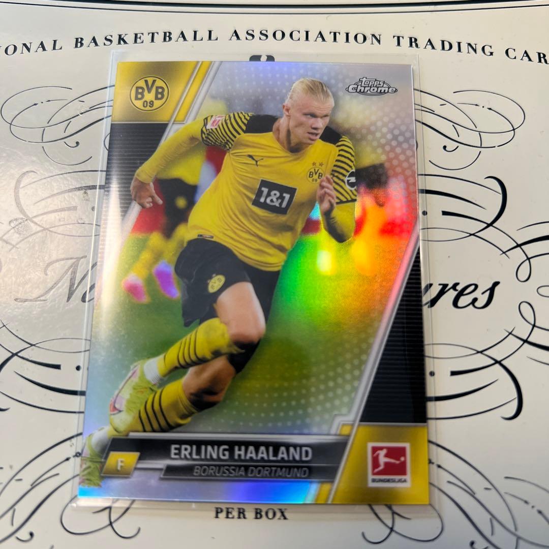 Erling Haaland Topps Chrome リフラクター