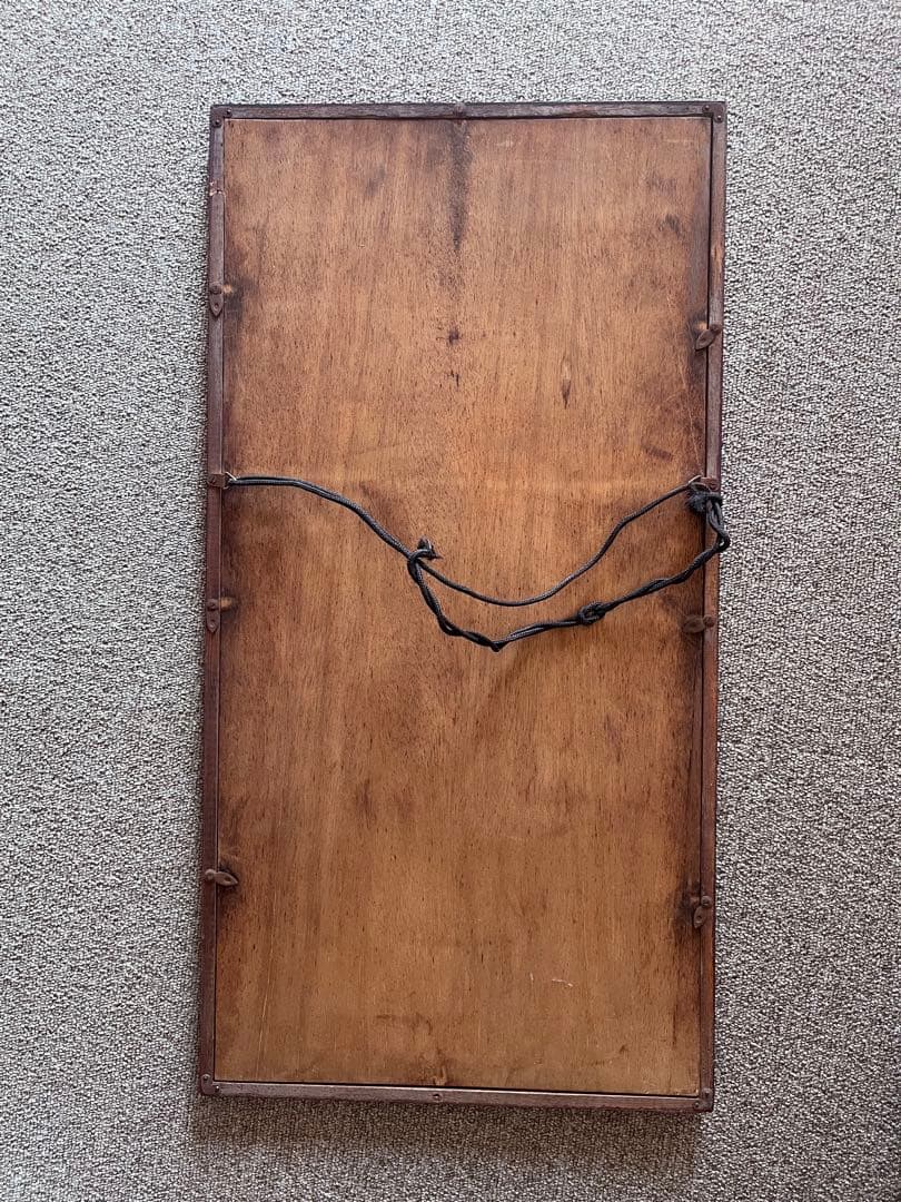 キュビズム リトグラフ 木製フレーム付き