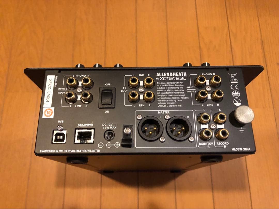 DJ機材 ALLEN & HEATH XONE:23C