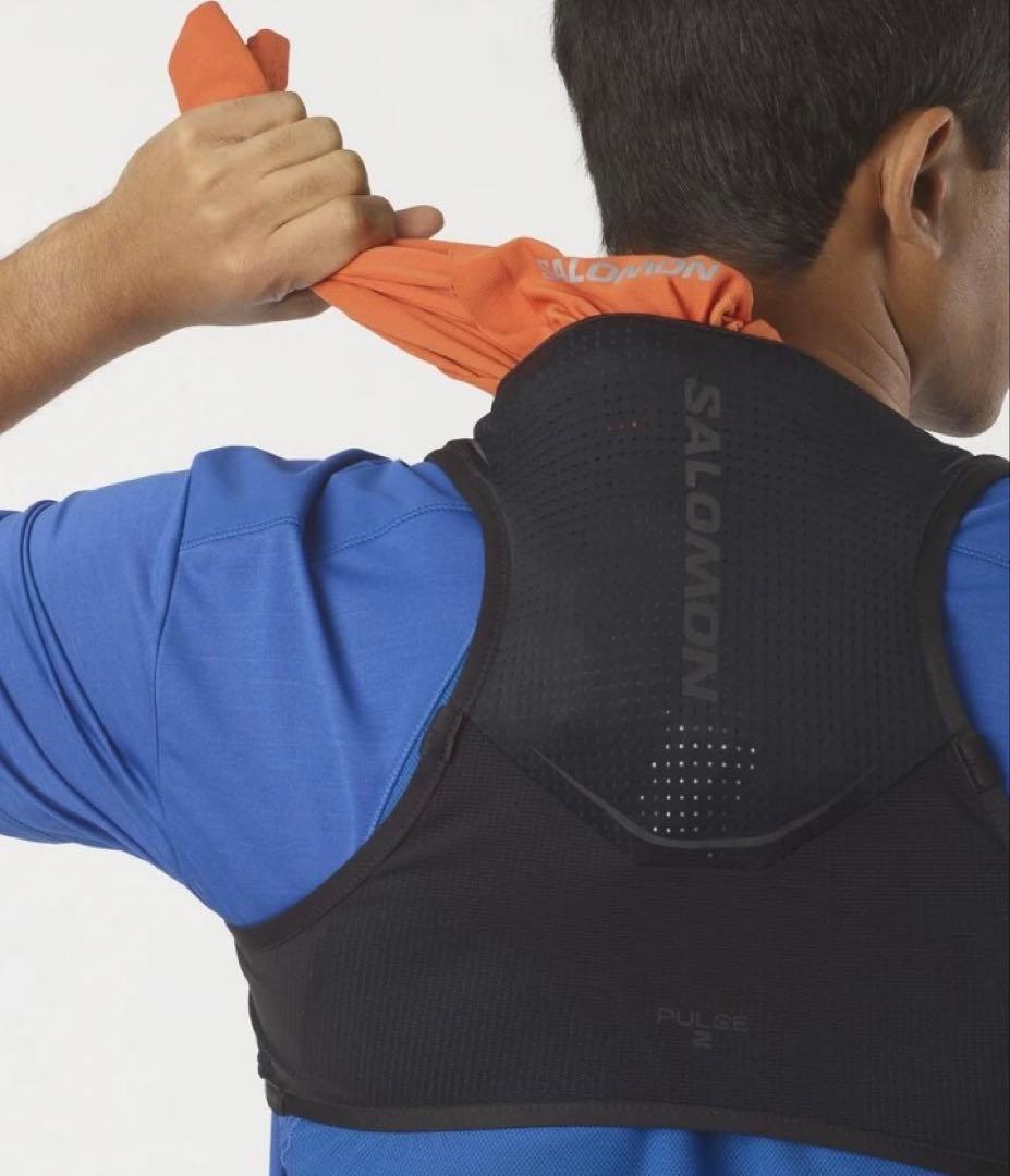 smart！　サロモン パルス2 ザック ランニングベスト フラスク付き