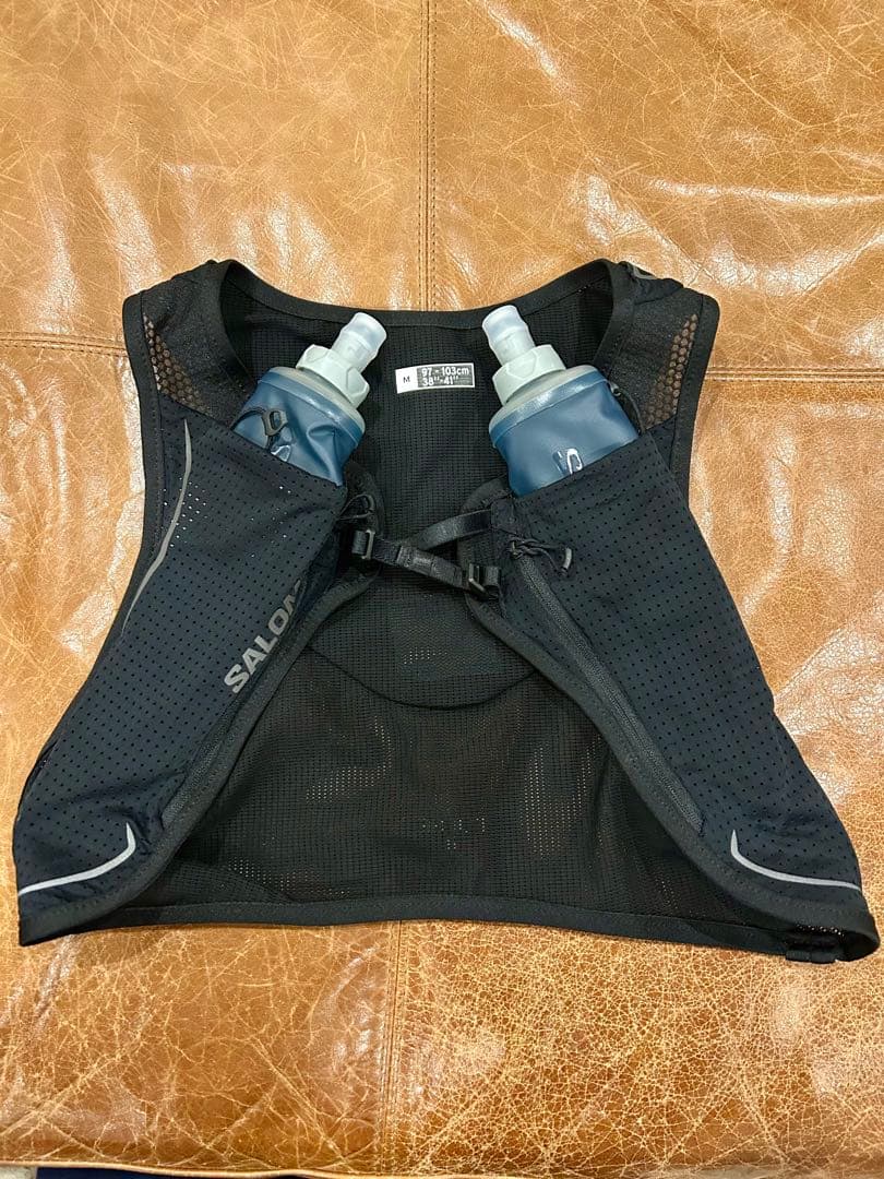 smart！　サロモン パルス2 ザック ランニングベスト フラスク付き