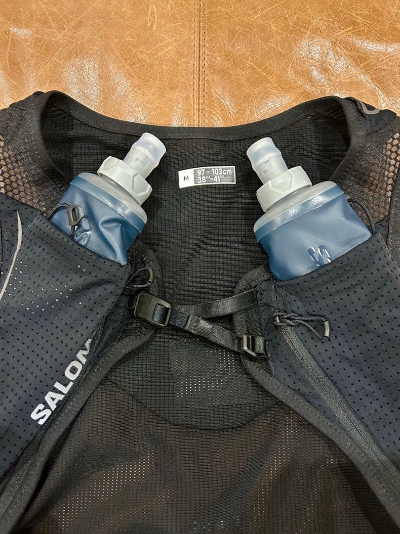smart！　サロモン パルス2 ザック ランニングベスト フラスク付き