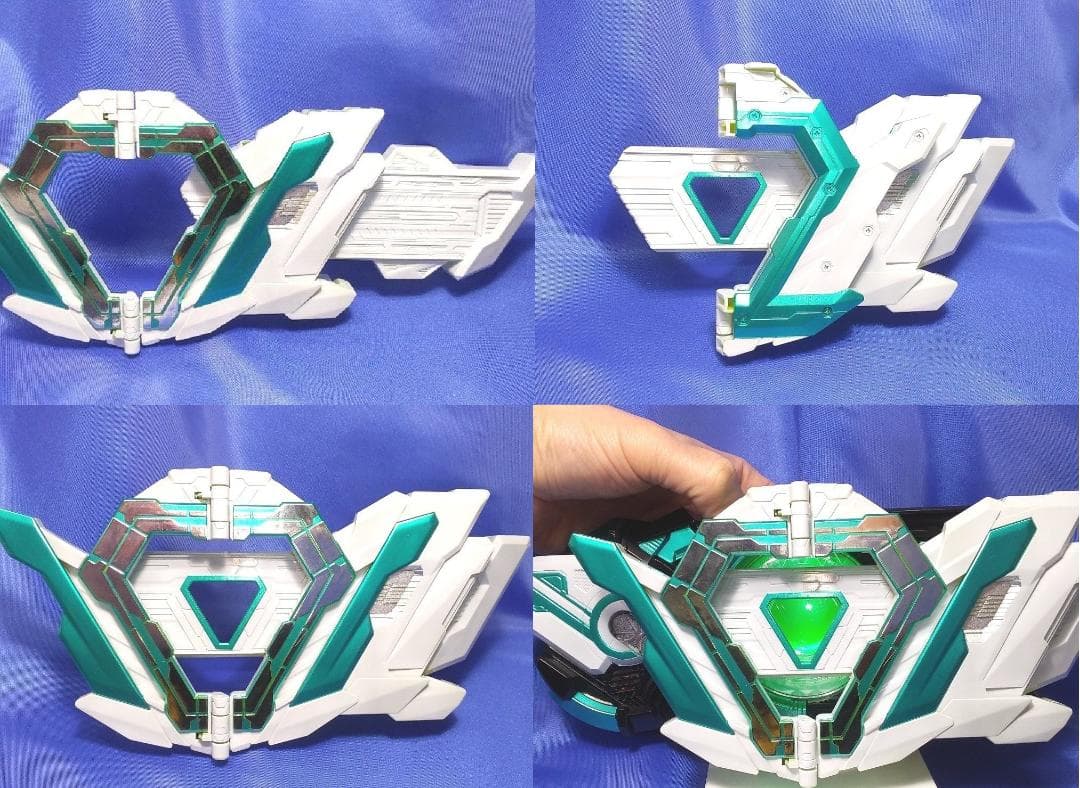 仮面ライダーゼロワン　イズ風ドライバーセット（発光＆重塗装＆音量ブースト）