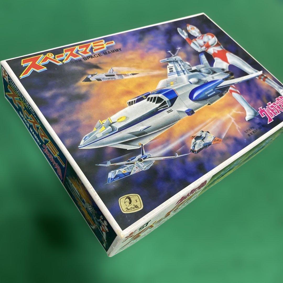 バンダイ　当時モノ　ウルトラマン80 スペースマミー プラモデル