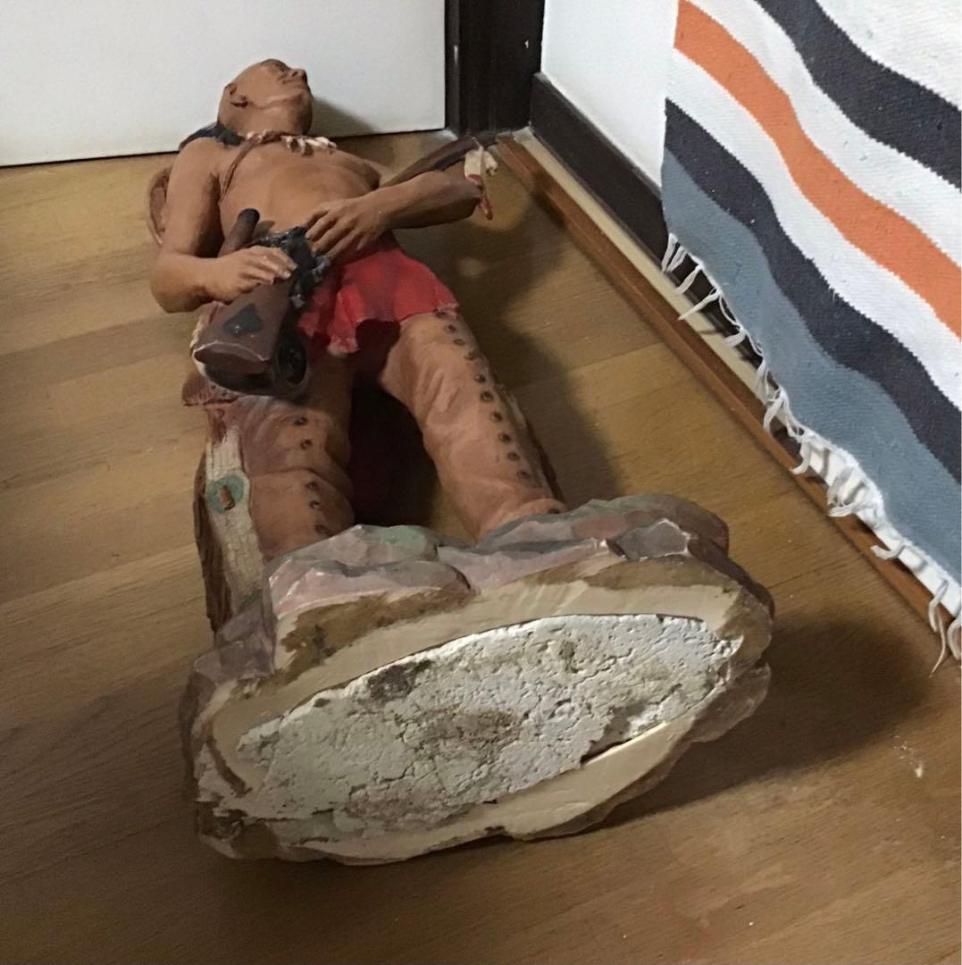 ネイティブアメリカン インディアン像