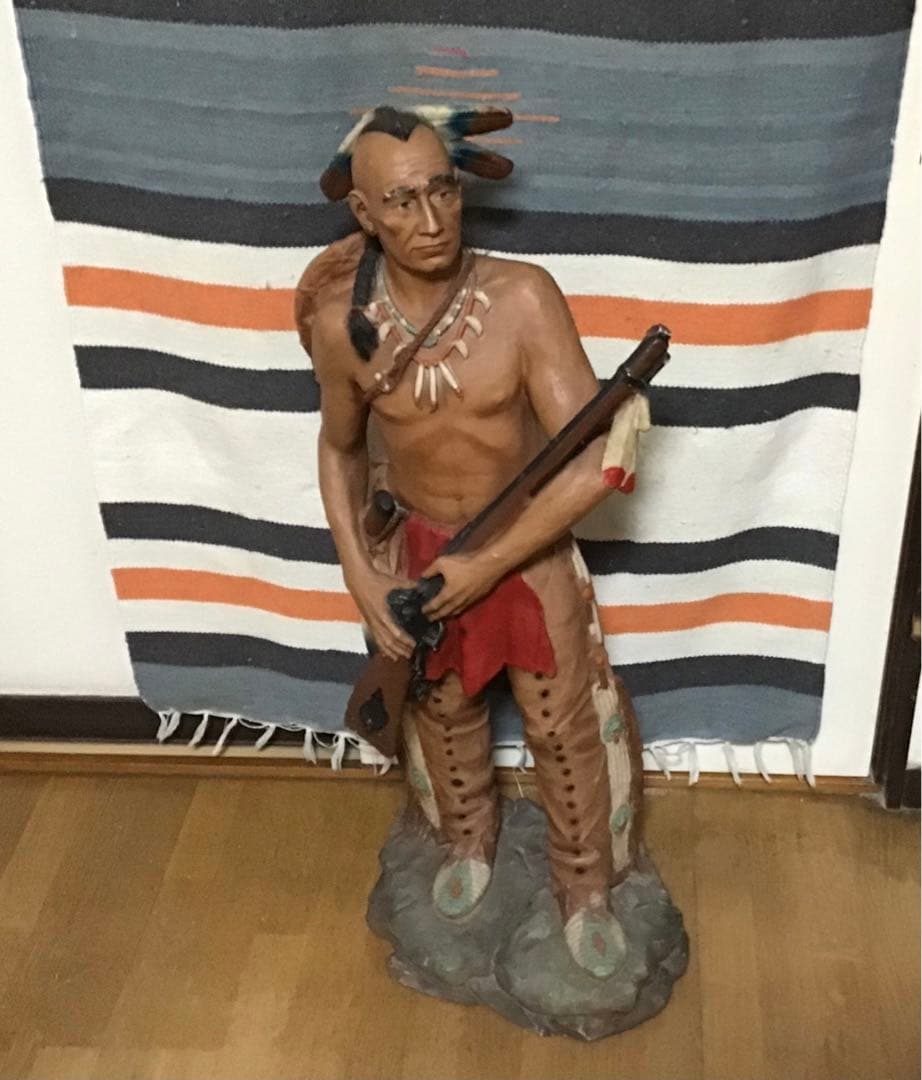ネイティブアメリカン インディアン像